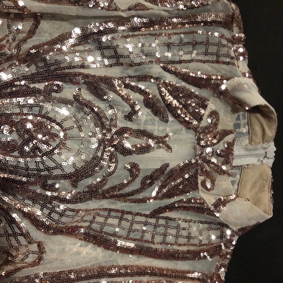 Gold Midi Dress - Picture 2 of 2